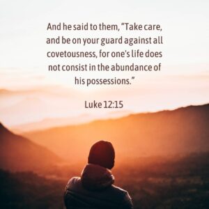 Luke 12:15