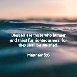 Matthew 5:6